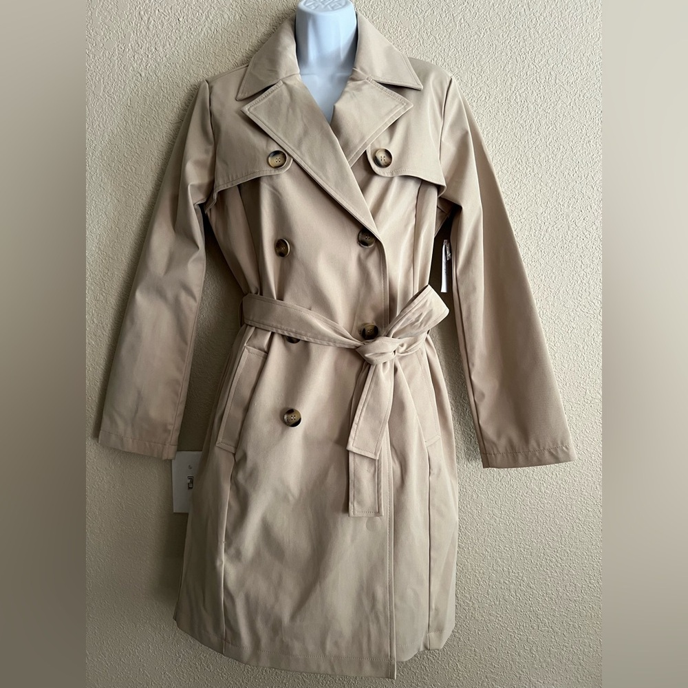 Classic Tan Trench Coat
